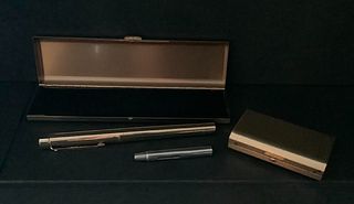 SHEAFFER fountain pen 585 14K with case