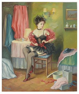 Taras Sidan- Original Oil on Canvas "Rebecca"