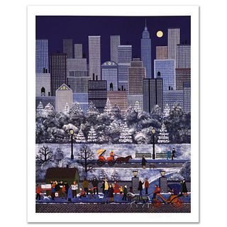 Jane Wooster Scott, "New York, New York" Hand Signed Limited Edition Lithograph with Letter of Authenticity.