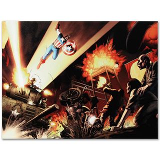 Marvel Comics "Fallen Son: Death of Captain America #5" Numbered Limited Edition Giclee on Canvas by John Cassaday with COA.