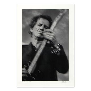 Rob Shanahan, "Keith Richards" Hand Signed Limited Edition Giclee with Certificate of Authenticity.