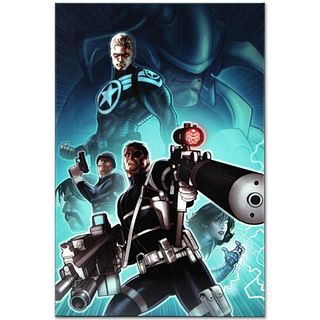 Marvel Comics "Secret Warriors #8" Numbered Limited Edition Giclee on Canvas by Paul Renaud with COA.
