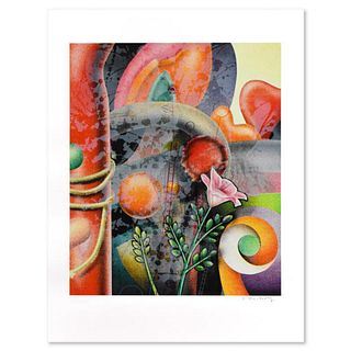 Yankel Ginzburg, "Summer Heat Wave" Limited Edition Serigraph, Numbered and Hand Signed with Letter of Authenticity.