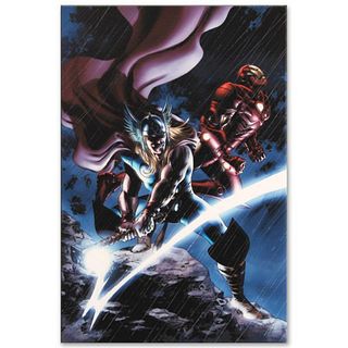 Marvel Comics "Thor #80" Numbered Limited Edition Giclee on Canvas by Steve Epting with COA.