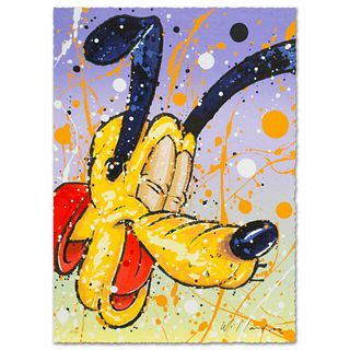 David Willardson, "What's So Dog Gone Funny" Hand Signed Limited Edition Disney Serigraph with Letter of Authenticity.