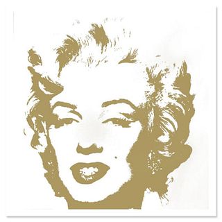 Andy Warhol "Golden Marilyn 11.41" Limited Edition Silk Screen Print from Sunday B Morning.