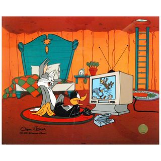 "Just Fur Laughs" by Chuck Jones (1912-2002). Limited Edition Animation Cel with Hand Painted Color Numbered and Hand Signed, with Certificate of Auth