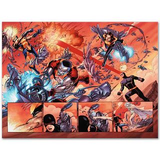 Marvel Comics "Astonishing X-Men N12" Numbered Limited Edition Giclee on Canvas by John Cassaday with COA.
