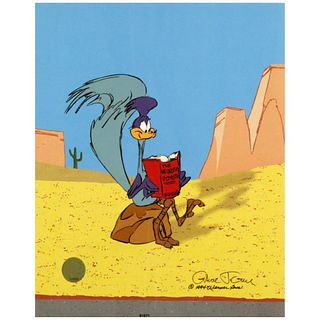 "The Neurotic Coyote" Sold Out. Limited Edition Animation Cel with Hand Painted Color. Numbered and Hand Signed by Chuck Jones (1912-2002) with Certif