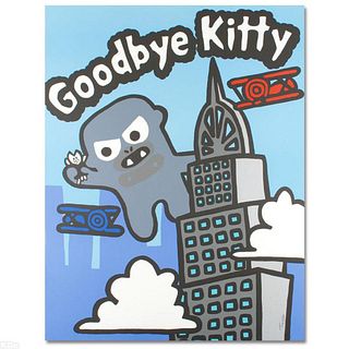 "Goodbye Kitty" Limited Edition Lithograph (32.5" x 42") by Todd Goldman, Numbered and Hand Signed with Certificate of Authenticity.