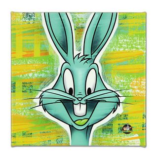 Looney Tunes, "Bugs Bunny" Numbered Limited Edition on Canvas with COA. This piece comes Gallery Wrapped.