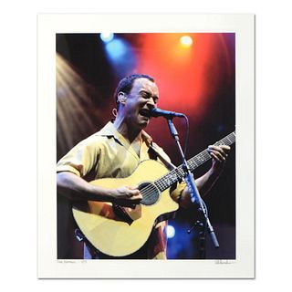 Rob Shanahan, "Dave Matthews" Hand Signed Limited Edition Giclee with Certificate of Authenticity.