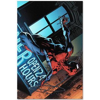 Marvel Comics "The Amazing Spider-Man #592" Numbered Limited Edition Giclee on Canvas by Joe Quesada with COA.