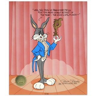 "Pewlitzer Prize" by Chuck Jones (1912-2002). Limited Edition Animation Cel with Hand Painted Color Numbered and Hand Signed, with Certificate of Auth