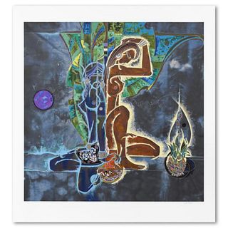 Lu Hong, "Spirit of Tropics" Limited Edition Serigraph on Paper, Numbered and Hand Signed with Letter of Authenticity