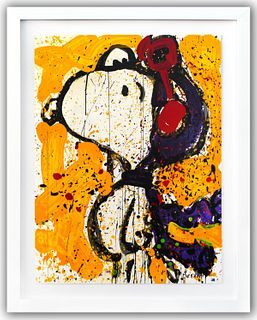 Tom Everhart- Hand Pulled Original Lithograph "To Remember"