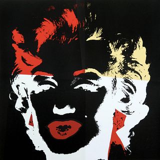 Andy Warhol- Silk Screen "Golden Marilyn 11.39"