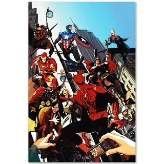 Marvel Comics "Age of Heroes #1" Numbered Limited Edition Giclee on Canvas by Greg Tocchini with COA.