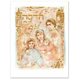 "Hadassah, The Generation" Limited Edition Lithograph by Edna Hibel, Numbered and Hand Signed with Certificate of Authenticity.