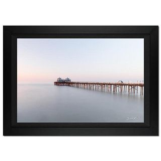 Jongas, "Summer Ice" Framed Limited Edition Photograph on Canvas, Numbered and Hand Signed with Letter of Authenticity.