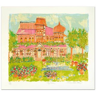 "My House" Limited Edition Serigraph by Susan Pear Meisel, Numbered and Hand Signed by the Artist. Comes with Certificate of Authenticity.