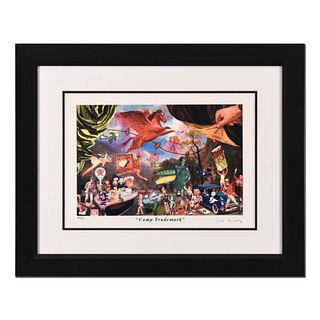 Nelson De La Nuez, "Camp Trademark" Framed Limited Edition Artist Proof, Numbered and Hand Signed with Letter of Authenticity.