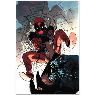 Marvel Comics "Deadpool #6" Numbered Limited Edition Giclee on Canvas by Jason Pearson with COA.