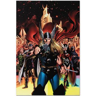 Marvel Comics "Thor #82" Numbered Limited Edition Giclee on Canvas by Steve Epting with COA.