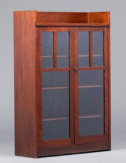 Limbert Small Two-Door Bookcase c1910