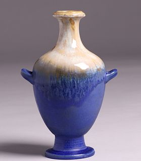 Fulper Pottery Two-Handled Grecian Urn-Shaped Vase c1910s