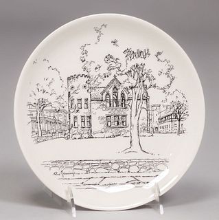 Vintage Elbert Hubbard's Roycroft Chapel Plate