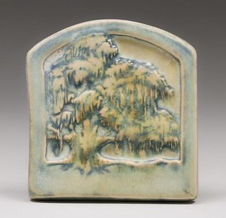 Contemporary Derby Pottery New Orleans Scenic Tile