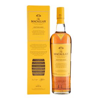 The Macallan. Edition no. 3. Single Malt. Scotland. En presentación de 700 ml.