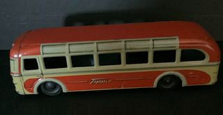 RARE! Tippco Clockwork Touring Coach Single Deck Bus TCO 910 Tipp & Co