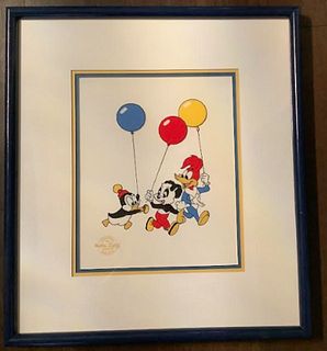 DISNEY ORIGINAL LIMITED EDITION SERIGRAPH CEL BY WALTER LANTZ FRAMED WITH CERTIFICATE OF AUTHENTICITY