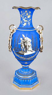 Splendid vase, German, 19th c.,
