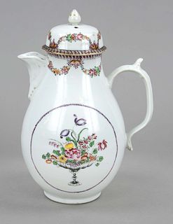 Coffee pot, 19th century, pear s