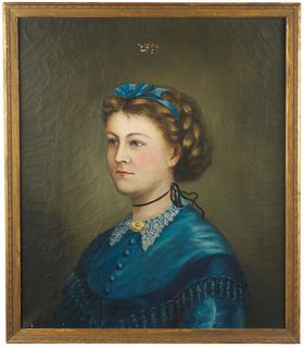 19th Century American Portrait (American, dated 1889)
