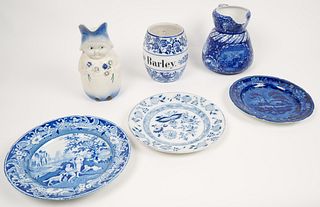 English Blue and White Wares (19th - 20th Century)