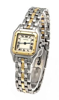 Cartier Panthere, steel/gold,