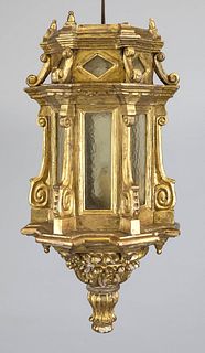 Baroque style lantern, 19th ce