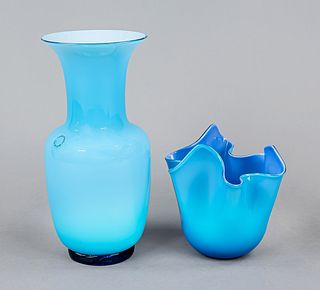 Two vases, Italy, end of 20th c.