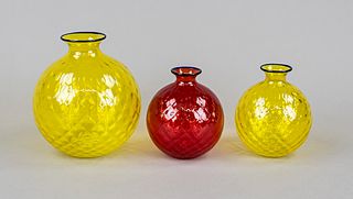 Three vases, Italy, beginning of