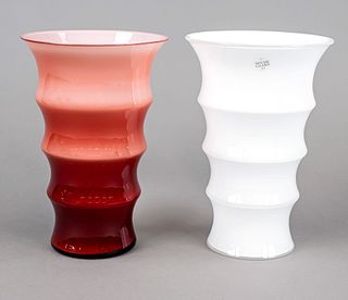 Pair of vases, Denmark, 2nd half