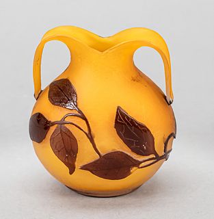 Small vase with handles, France,