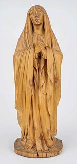 Wood sculptor mid-20th century,
