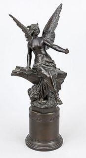 French sculptor of late 19th c.,