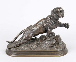 J. Hesteau, French animal sculpt