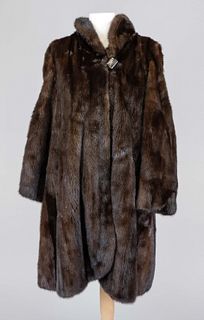 Ladies mink coat, 20th century,
