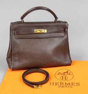 Hermes, Vintage Kelly Bag, choco